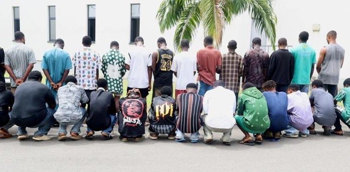 EFCC busts Yahoo Academy in FCT, arrests 31 suspects