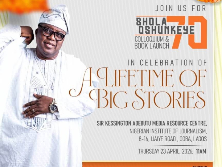 Haastrup, Osoba, others to honour Oshunkeye at 70