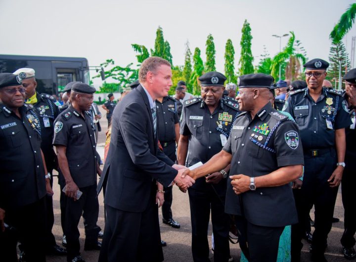 IGP Disu receives protective gear donated by US group 9 IGP Disu receives protective gear donated by US group