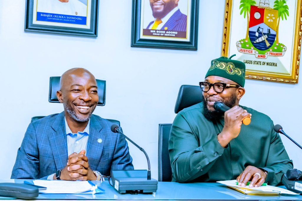 NSITF, Lagos team up to launch workers’ compensation scheme 2 NSITF Managing Director, Oluwaseun Faleye, led a team to meet Lagos Head of Service, Bode Agoro
