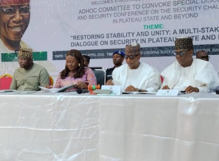 National Assembly, Plateau Govt push dialogue to end Jos violence