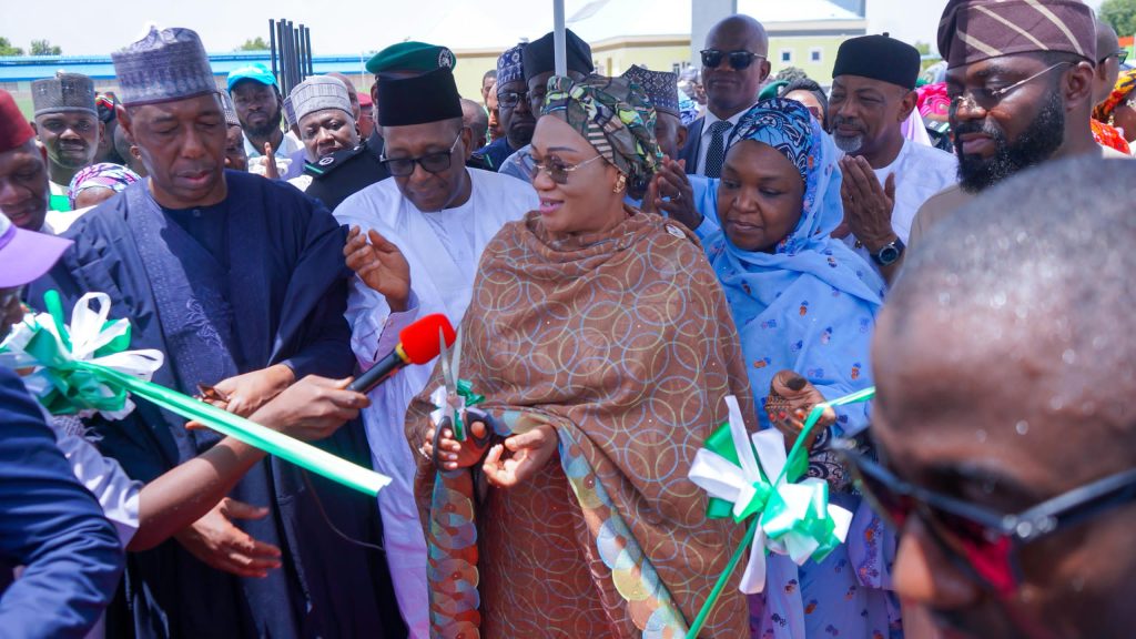 Borno: Remi Tinubu commissions Zulum’s nursing quarters, 2 mega schools