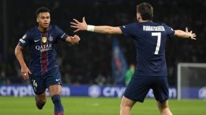 PSG dominate Liverpool FC 2-0 as Doue, Kvaratskhelia fire club closer to Champions League Semi-Finals