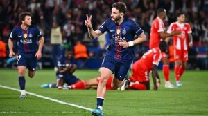 PSG survive Bayern fightback in 9-goal UCL thriller, Luis Enrique calls it his best ever match Luis Enrique said he had never been part of a match like it after Paris Saint-Germain beat Bayern Munich 5-4 in a wild Champions League semi-final first leg in Paris. “It’s been the BEST match I’ve been in as a manager. No doubts. Congrats everyone,” he said after full-time. Bayern went ahead in the 17th minute when Harry Kane scored from the penalty spot after Luis Diaz was fouled in the box. PSG responded in the 24th minute through Khvicha Kvaratskhelia and took the lead in the 28th minute when Joao Neves headed in. Michael Olise brought Bayern level in the 35th minute. PSG went back in front just before half-time in the 45th minute through Ousmane Dembele from the penalty spot. The game opened up badly after the restart. Kvaratskhelia added his second in the 49th minute and Dembele scored again in the 54th minute to make it 5-2. Bayern refused to go away. Dayot Upamecano scored in the 63rd minute and Luis Diaz added another in the 79th minute to bring it back to 5-4. Both teams looked stretched at the back as the game broke apart late on, with chances at both ends and very little control. The result leaves PSG with a narrow lead, but only just, heading into the second leg in Munich. Bayern will feel they are still fully in the tie after fighting back from 5-2 down, while PSG will know they let things get far closer than they should have. With just one goal separating them and nine already scored, the return leg at the Allianz Arena is set up for another tense night.