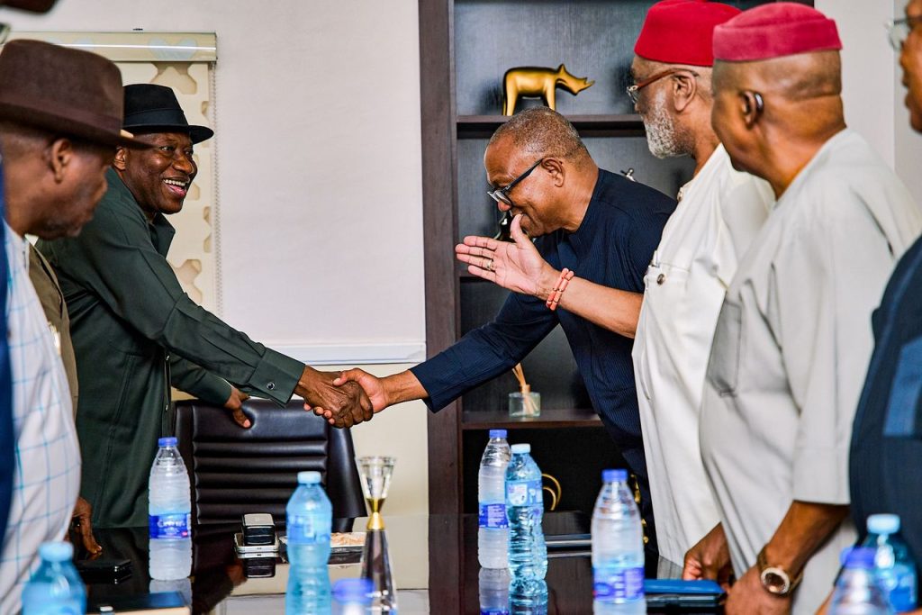 2027 race heats up as Obi, South-East leaders meet Jonathan over Nigeria’s future