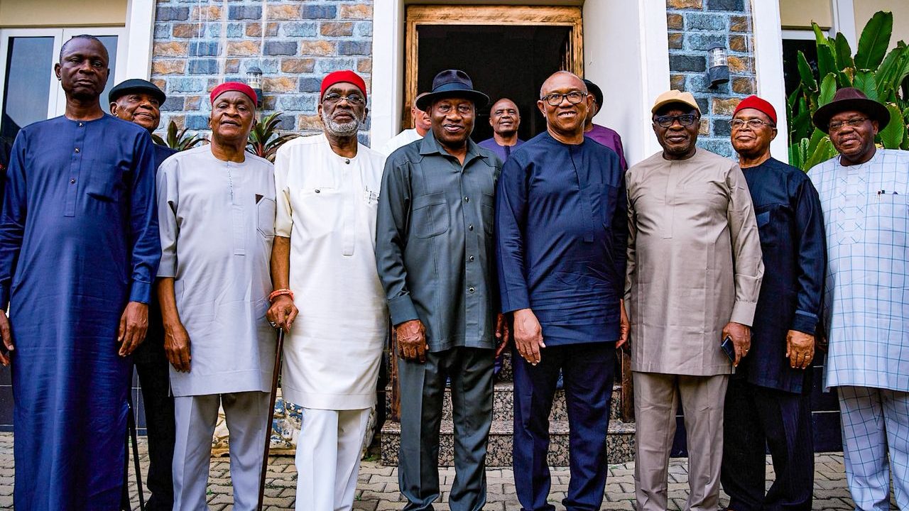 2027 race heats up as Obi, South-East leaders meet Jonathan over Nigeria’s future