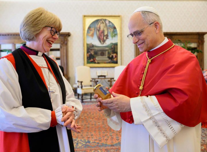 Pope Leo XIV meets first female Archbishop of Canterbury Sarah Mullally