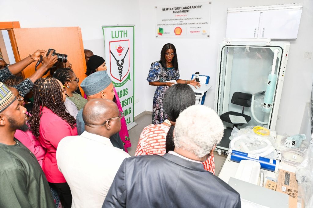 Shell/NNPC boost respiratory care in Nigeria with donation of key equipment to LUTH 1 Shell/NNPC boost respiratory care in Nigeria with donation of key equipment to LUTH
