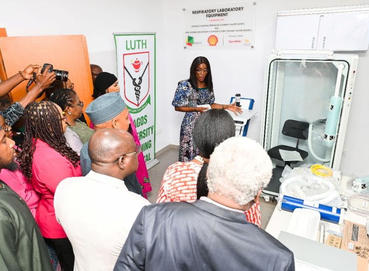 Shell/NNPC boost respiratory care in Nigeria with donation of key equipment to LUTH