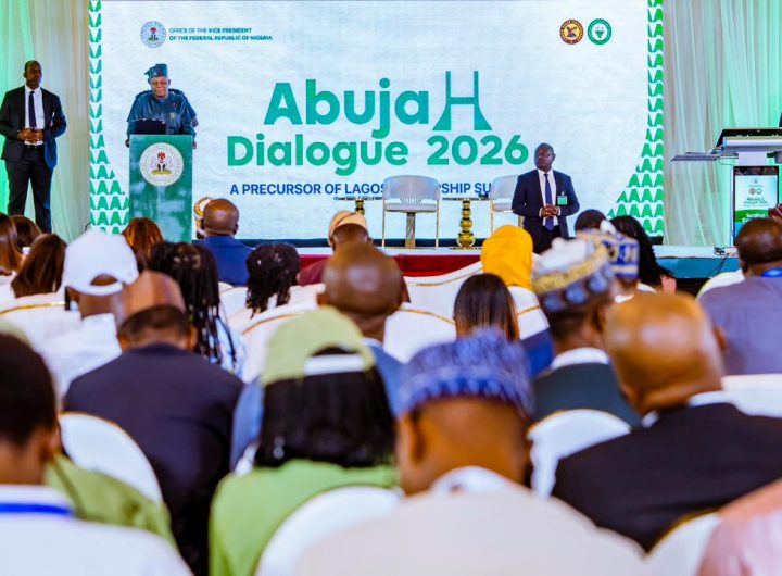 At Abuja Dialogue, VP Shettima demands new framework for youth leadership developmen