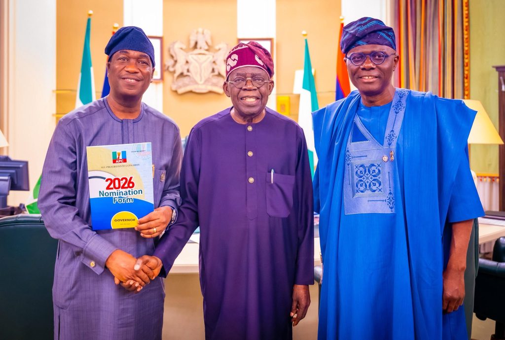 Tinubu endorses Hamzat for Lagos governorship race