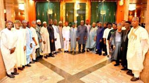Tinubu meets APC governors, tasks them on peaceful conduct of primaries