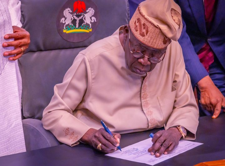 Tinubu assents to 2026 Appropriation Bill and 2025 budget extension