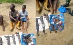 Troops recover arms, arrest suspects in swift operation