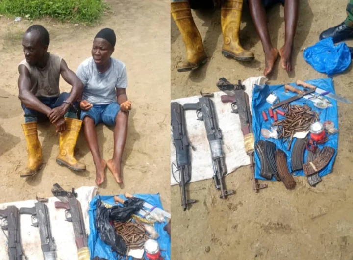 Troops recover arms, arrest suspects in swift operation