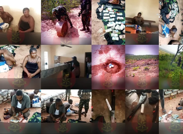 Troops strike IPOB/ESN strongholds, recover explosive, ransom money