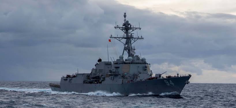 US Navy intercepts Iranian-flagged cargo ship –Trump 1 US Navy intercepts Iranian-flagged cargo ship –Trump