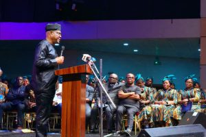 Wike announces Rivers coalition's N500m support for late Senator Mpigi's family