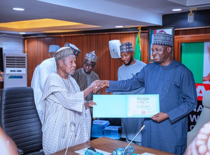 Yilwatda receives certificate of Return as APC National Chairman