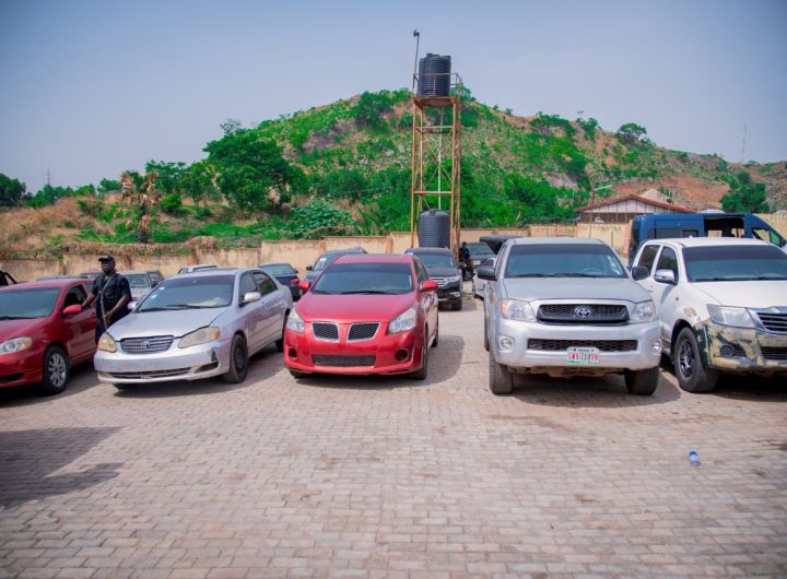 Police nab notorious armed robbery syndicate, recover 10 stolen vehicles in Kaduna