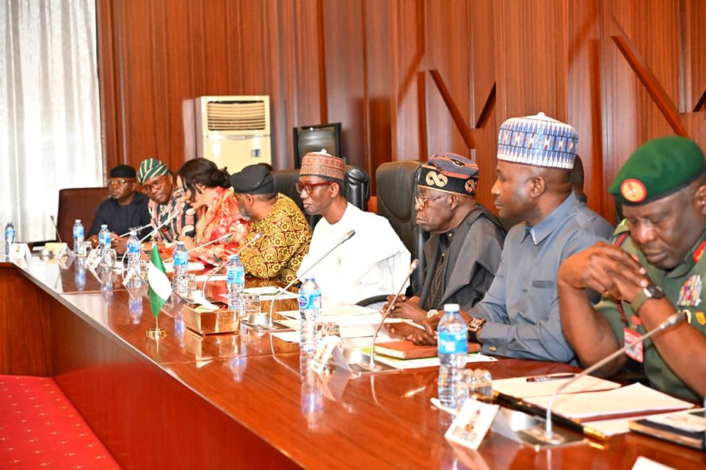 PHOTONews: Tinubu receives Chadian President Mahamat Itno at the Presidential Villa Abuja 4 President Bola Ahmed Tinubu and President Republic of Chad, Mahamat Idriss Deby Itno at the Presidential Villa, Abuja during the Chadian President’s visit to Nigeria on Thursday. Photo: State House.