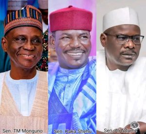 APC declares Monguno, Ndume, Lawan unopposed candidates for Borno senatorial seats 2 APC declares Monguno, Ndume, Lawan unopposed candidates for Borno senatorial seats