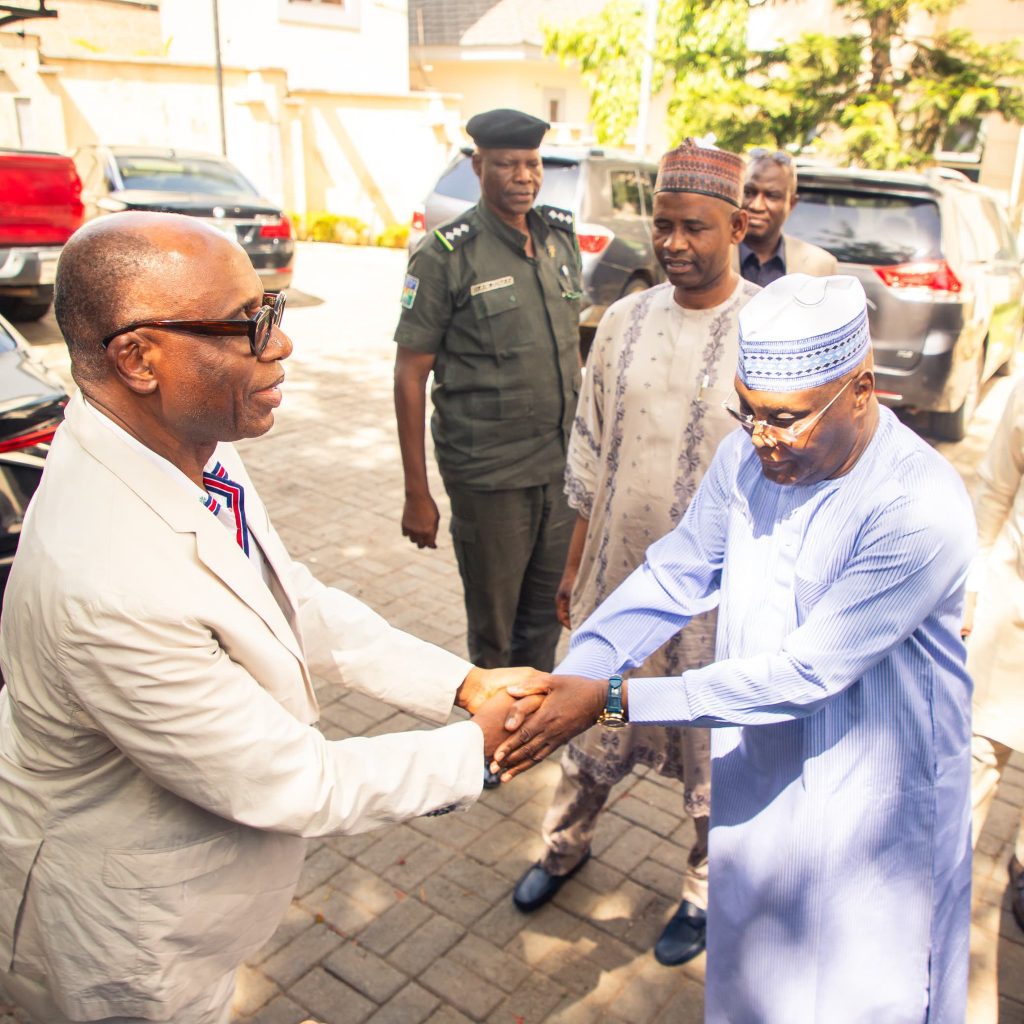After securing ADC ticket, Atiku visits Amaechi, calls for solutions to Nigeria’s problems