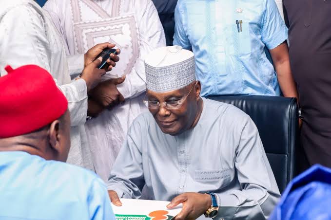 2027: Atiku votes in ADC presidential primaries, says ‘this is democracy at work’ 1 2027: Atiku votes in ADC presidential primaries, says ‘this is democracy at work’