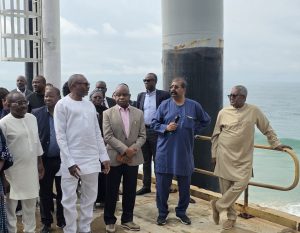 PHOTONews: Dangote hosts Otedola at Dangote Petroleum Refinery 2 Dangote hosts Otedola at Dangote Petroleum Refinery