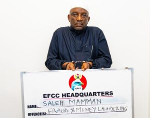 EFCC arrests fleeing ex-Power Minister, Saleh Mamman in Kaduna 2 EFCC arrests fleeing ex-Power Minister, Saleh Mamman in Kaduna