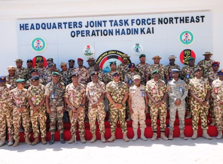 Force Commander MNJTF visits OPHK, seeks robust collaborative efforts against terrorism 33 Force Commander MNJTF visits OPHK, seeks robust collaborative efforts against terrorism