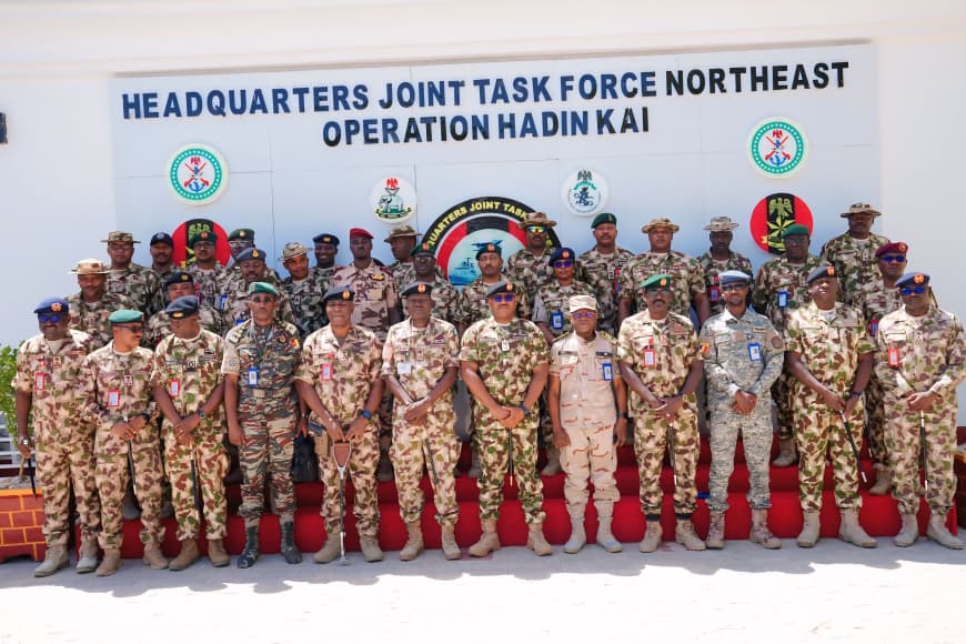 Force Commander MNJTF visits OPHK, seeks robust collaborative efforts against terrorism