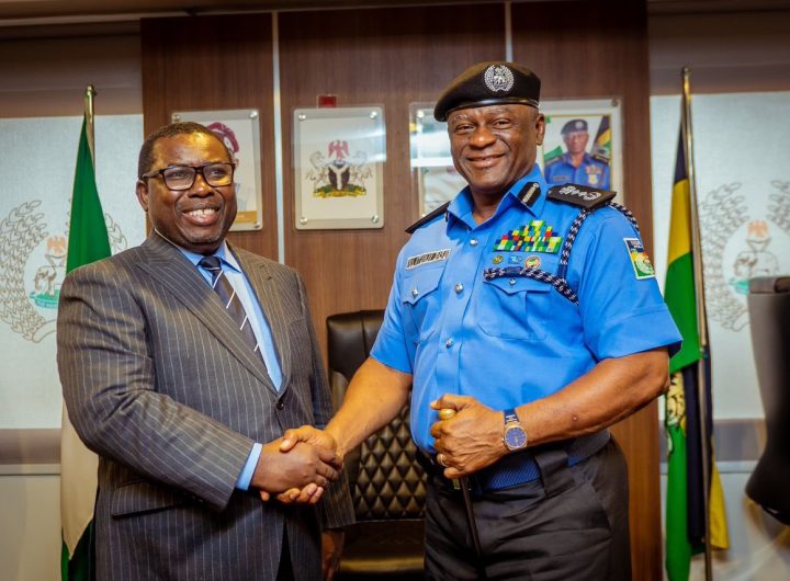 IGP Disu receives INEC Chairman, pledges robust partnership, security for all electorates 3 IGP Disu receives INEC Chairman, pledges robust partnership, security for all electorates