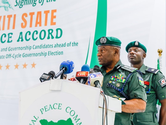 IGP Disu assures adequate security, professional conduct ahead of Ekiti governorship election 1 IGP Disu assures adequate security, professional conduct ahead of Ekiti governorship election