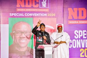 Peter Obi accepts NDC presidential ticket, names Kwankwaso running mate, unveils new Nigeria agenda 8 Peter Obi emerges as NDC presidential candidate for 2027 election