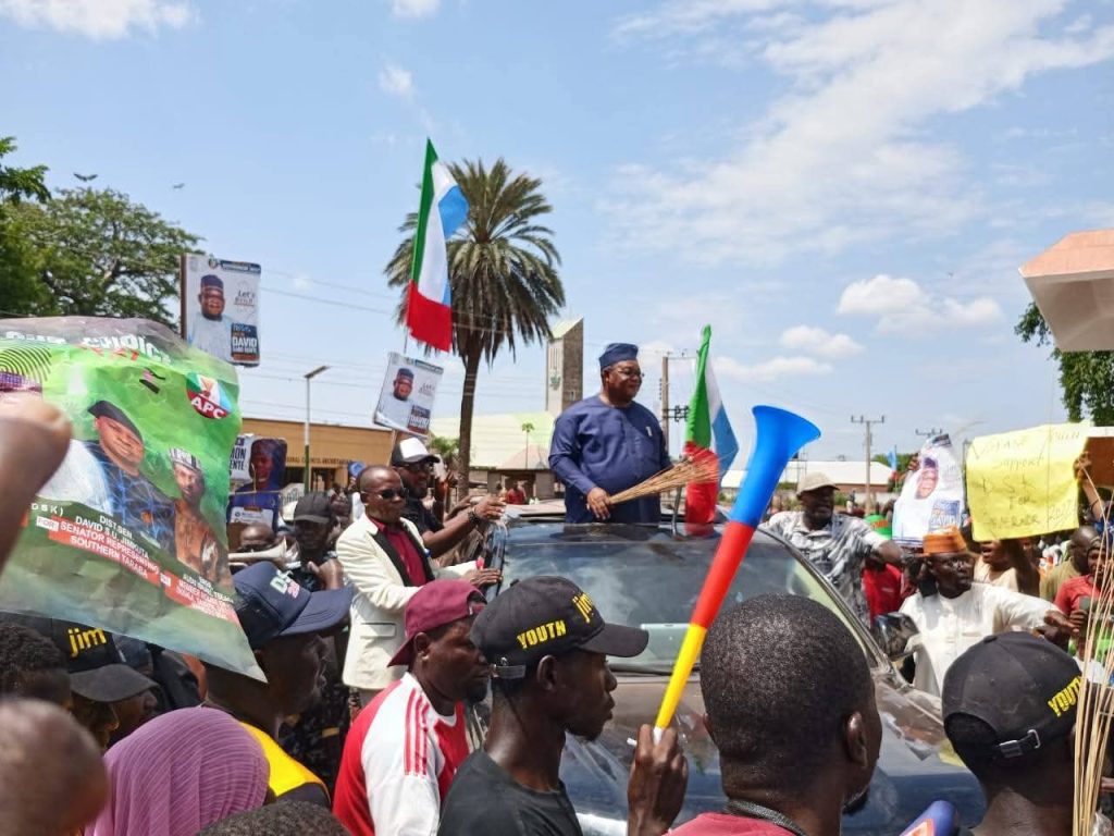 Re-elect Tinubu to complete Ibi Bridge, Taraba APC governorship aspirant Kente urges supporters 1 Re-elect Tinubu to complete Ibi Bridge, Taraba APC governorship aspirant Kente urges supporters