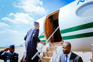 Shettima departs Abuja to represent Tinubu at Wadagni's inauguration as Benin Republic President 2 Shettima departs to Benin Republic