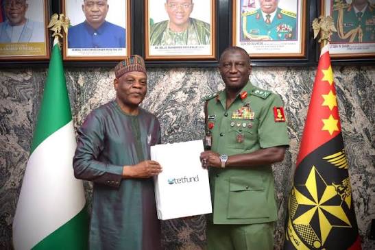 TETFund partners Army on tech-development, education 1 Chief of Army Staff, General Waidi Shaibu