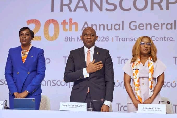 Transcorp declares ₦20.3 billion dividend, excites shareholders at landmark 20th AGM 1 Transcorp declares ₦20.3 billion dividend, excites shareholders at landmark 20th AGM