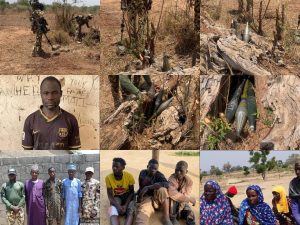 Troops neutralize terrorists, rescue victims, recover weapons, explosives in North East 3 Troops neutralize terrorists, rescue victims, recover weapons, explosives in North East
