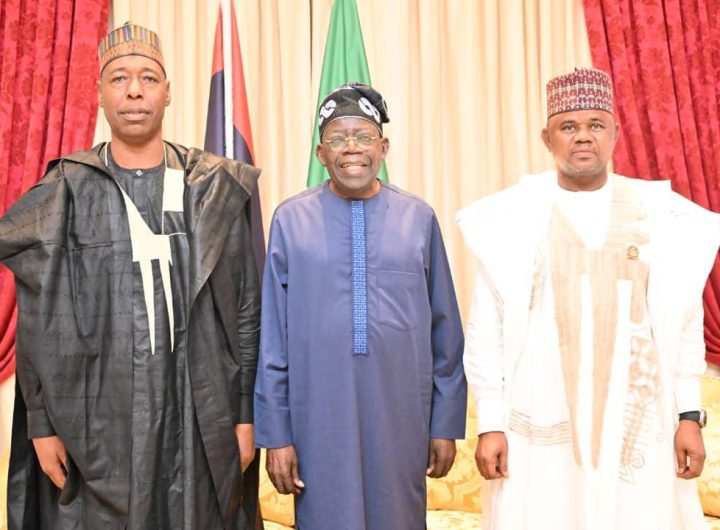 Zulum presents Borno APC governorship candidate Gubio to Tinubu 8 Zulum presents Borno APC governorship candidate Gubio to Tinubu