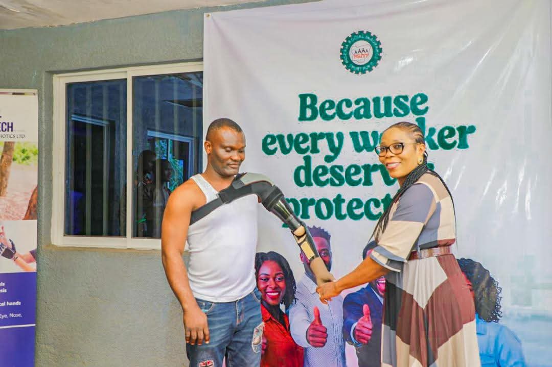 NSITF gives injured workers new hope with prosthetic limbs