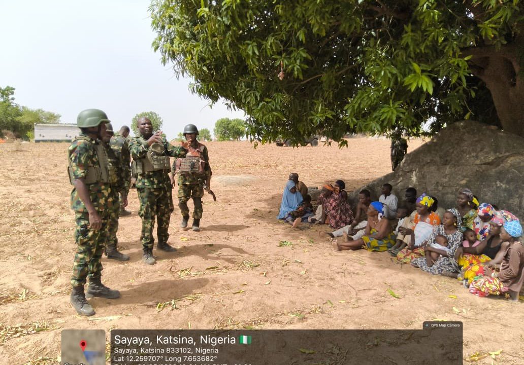 Troops rescue 32 kidnapped victims, neutralize 2 terrorists in Katsina 5 Troops rescue 32 kidnapped victims, neutralize 2 terrorists in Katsina
