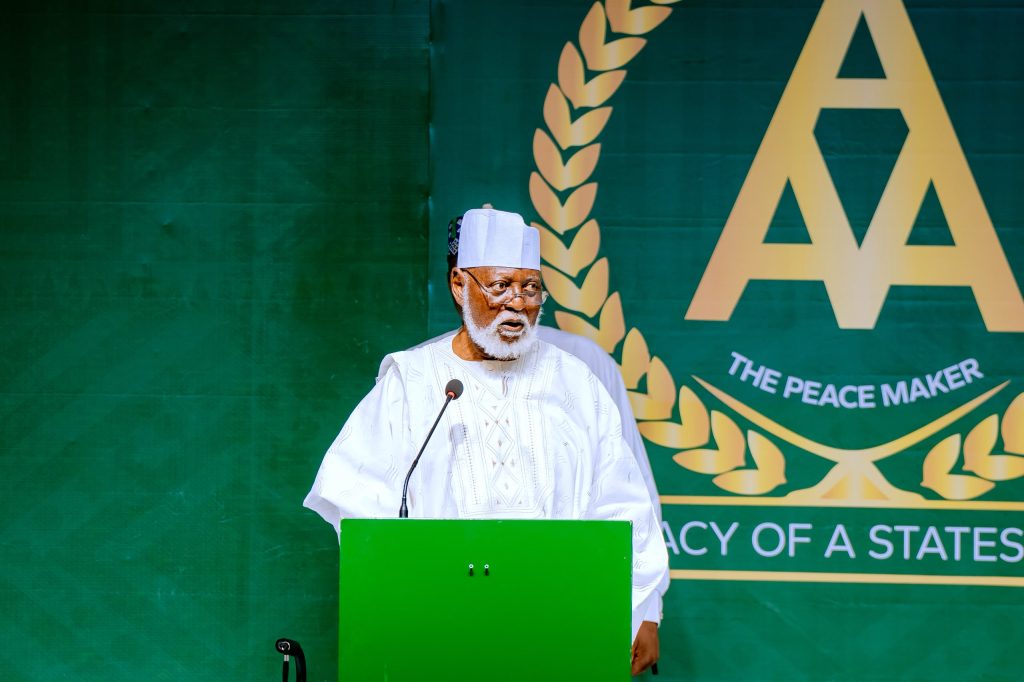 At Gen. Abdulsalami Abubakar's birthday/book launch: Tinubu showers encomiums on former head of state