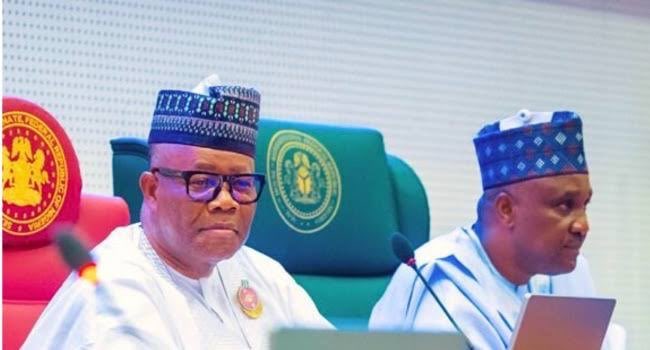 Court declares National Assembly’s N110 billion SUV and allowance schemes unlawful 1 Akpabio and Abbas National Assembly