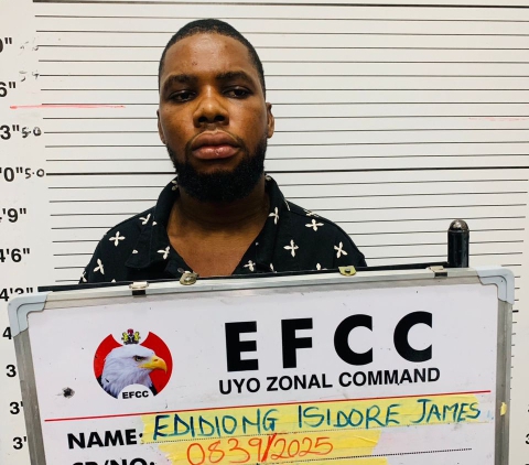 Alleged $41,000 romance scam: EFCC calls witness in trial of Edidiong James in Uyo 1 Alleged $41,000 romance scam: EFCC calls witness in trial of Edidiong James in Uyo