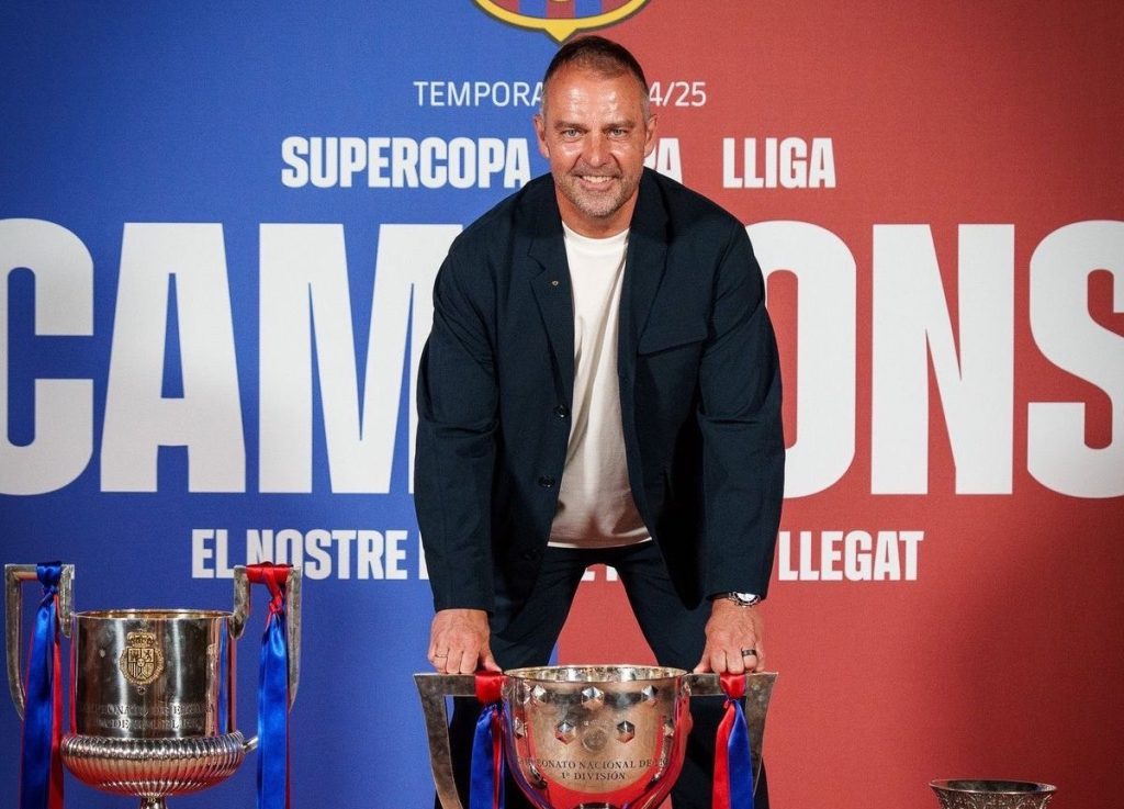 Barcelona Manager Hansi Flick named La Liga Coach of the Season 1 Barcelona Manager Hansi Flick named La Liga Coach of the Season