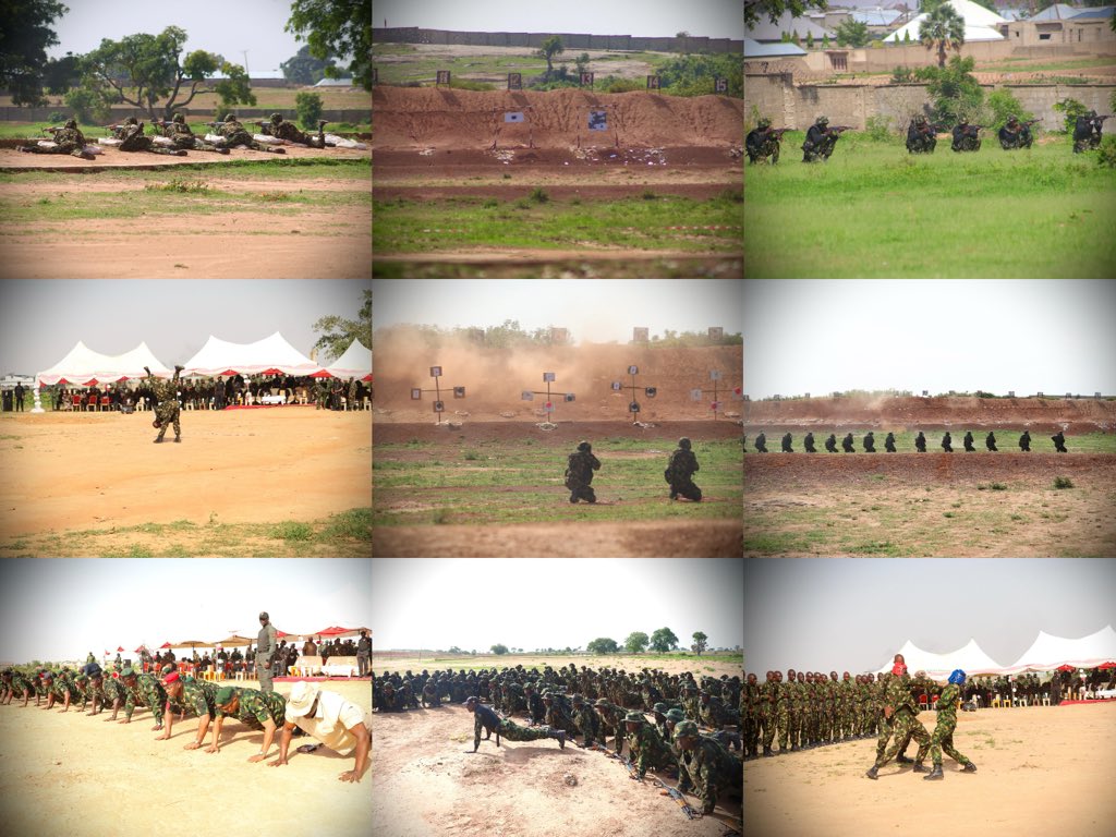 Apply decisive force against terrorists, bandits – COAS tells graduating recruits 1 Apply decisive force against terrorists, bandits – COAS tells graduating recruits