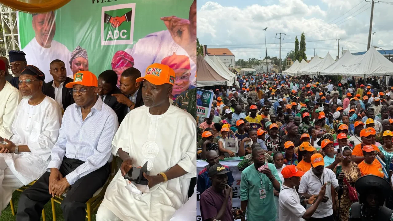 David Mark, Aregbesola lead ADC grand finale campaign ahead of Ekiti Governorship poll