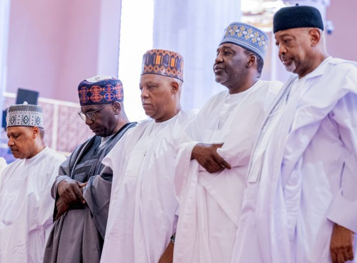 Democracy Day: Shettima urges prayers for peace, says Tinubu committed to restoring security in Nigeria 11 Democracy Day: Shettima urges prayers for peace, says Tinubu committed to restoring security in Nigeria